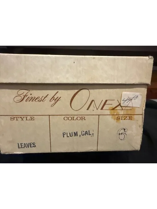 Sz 6 Womens Dusty Rose Suede & Clear Vinyl Open-Toe Heels With Embroidered Leaf - Picture 7 of 7